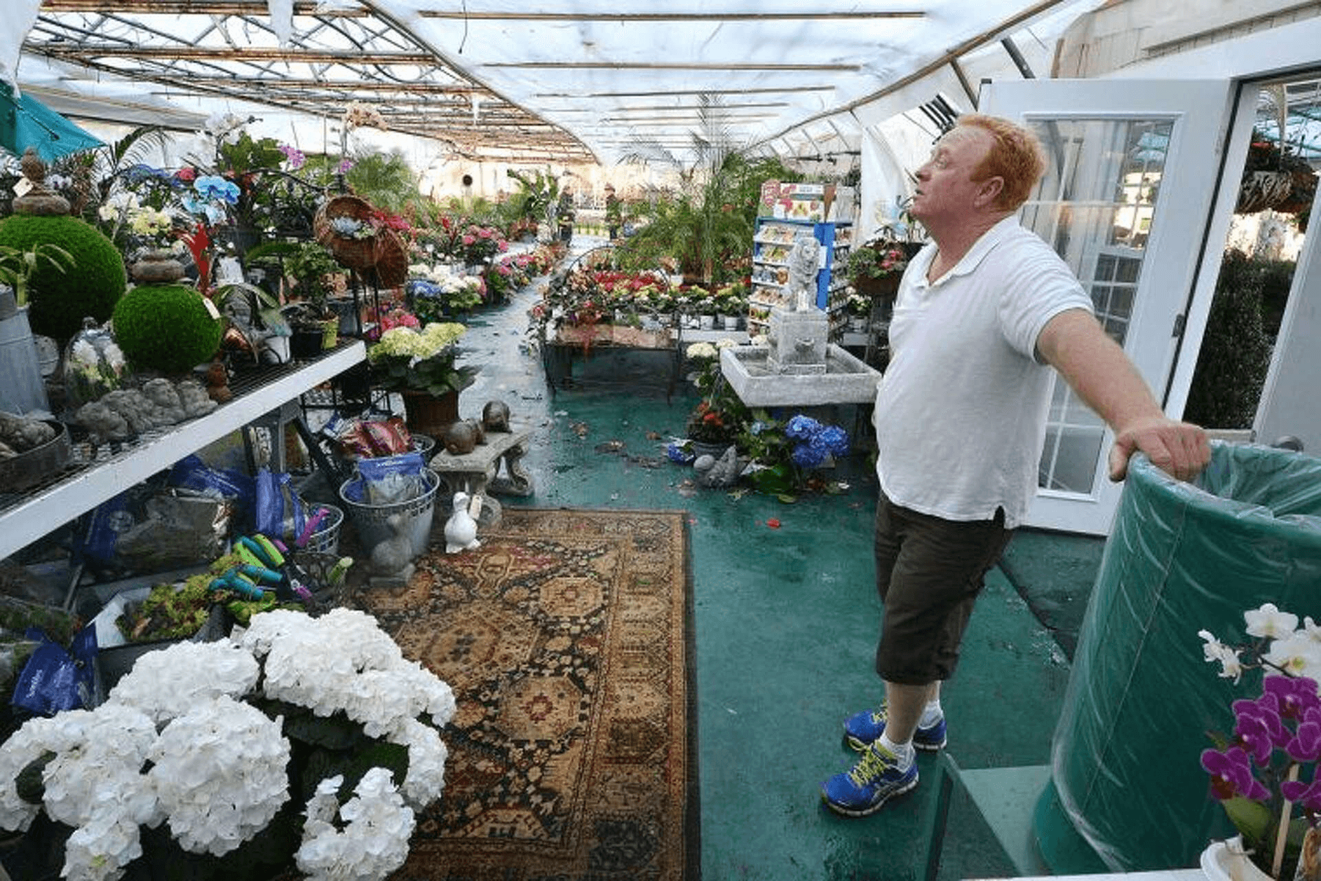 The Izzo family landscaping team